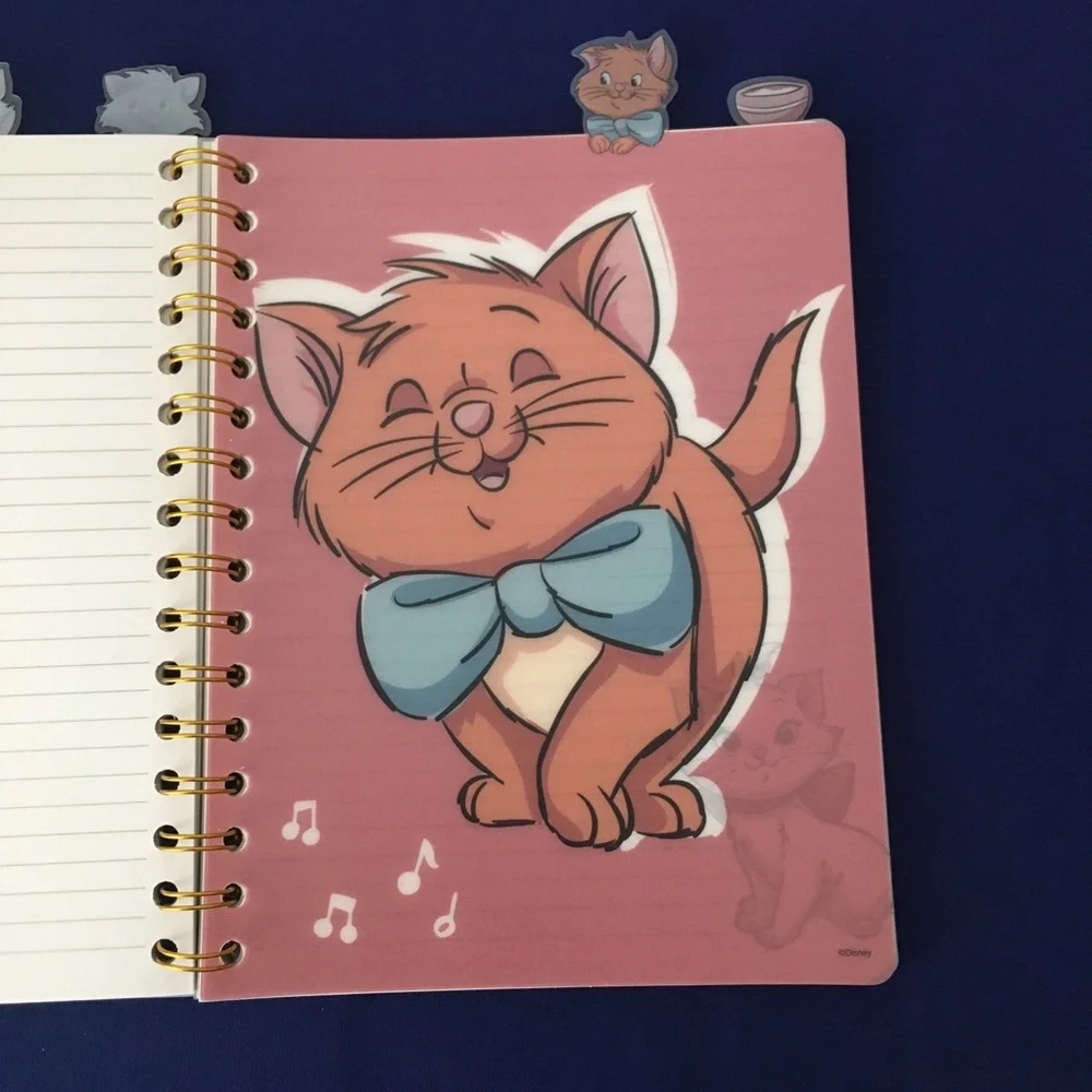 Disney The Aristocats Tabbed Notebook